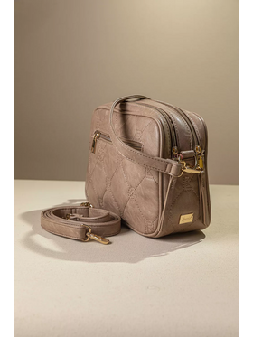 Καπιτονέ Τριθέσια Τσάντα Χειρός