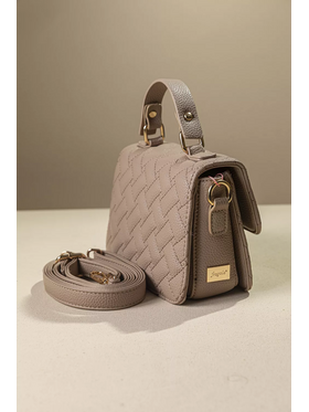 Καπιτονέ Τριθέσια Τσάντα Χειρός