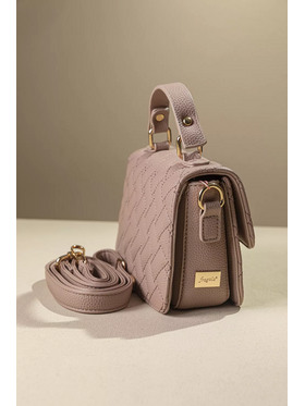 Καπιτονέ Τριθέσια Τσάντα Χειρός