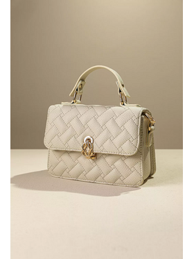 Καπιτονέ Τριθέσια Τσάντα Χειρός