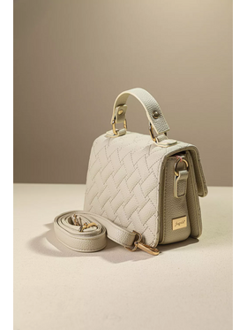 Καπιτονέ Τριθέσια Τσάντα Χειρός