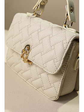 Καπιτονέ Τριθέσια Τσάντα Χειρός