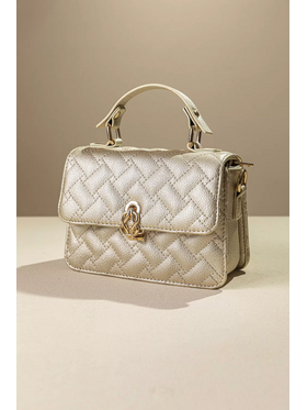 Καπιτονέ Τριθέσια Τσάντα Χειρός