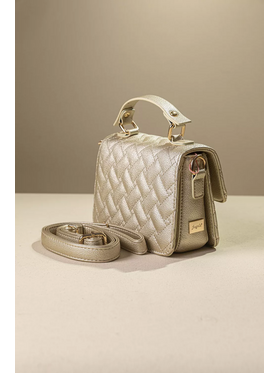 Καπιτονέ Τριθέσια Τσάντα Χειρός