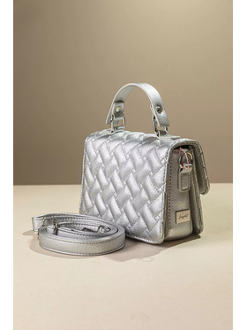 Καπιτονέ Τριθέσια Τσάντα Χειρός