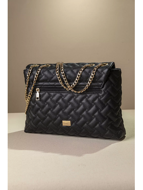 Τσάντα με Καπάκι και Αλυσίδα