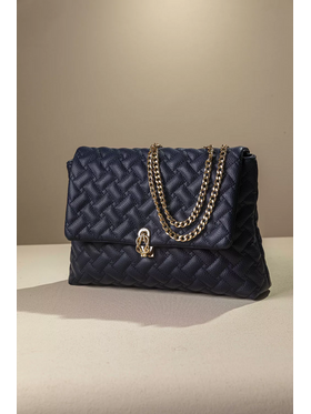 Τσάντα με Καπάκι και Αλυσίδα