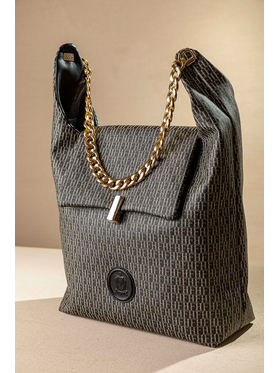 Τσαντάκι Ώμου με Εξωτερικά Τσεπάκια