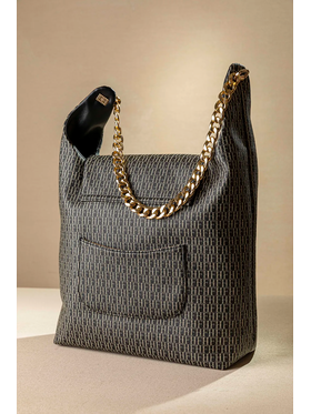 Τσαντάκι Ώμου με Εξωτερικά Τσεπάκια