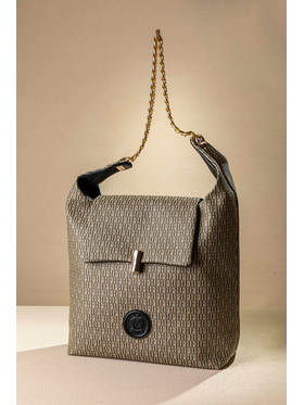 Τσαντάκι Ώμου με Εξωτερικά Τσεπάκια