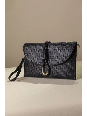 Γυναικείος Φάκελος με Πλεκτή υφή
