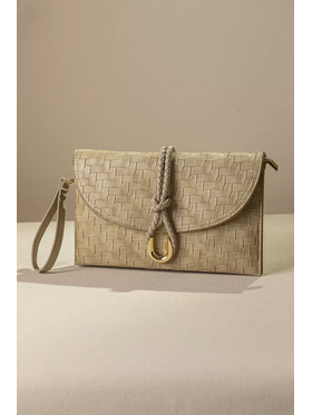 Γυναικείος Φάκελος με Πλεκτή υφή