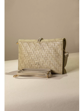 Γυναικείος Φάκελος με Πλεκτή υφή
