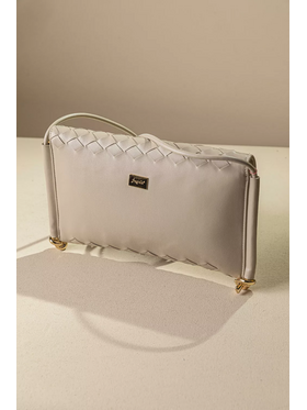 Κομψή Τσάντα-Φάκελος με Ιδιαίτερη Πλέξη