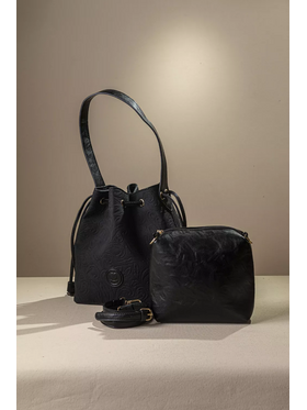 Γυναικεία Τσάντα Πουγκί με Extra Χιαστι