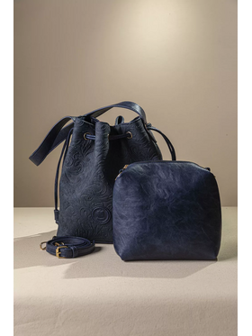 Γυναικεία Τσάντα Πουγκί με Extra Χιαστι