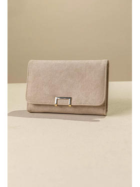 Πορτοφόλι με Καπάκι Μεσαίου Μεγέθους