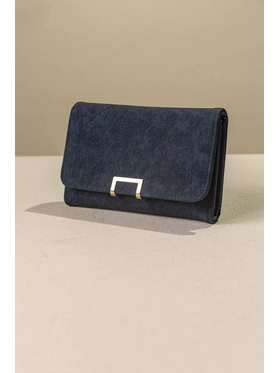 Πορτοφόλι με Καπάκι Μεσαίου Μεγέθους