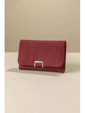 Πορτοφόλι με Καπάκι Μεσαίου Μεγέθους