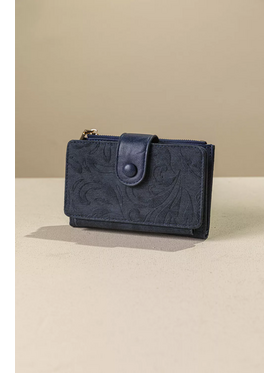 Πολυθέσιο Πορτοφόλι με Γλώσσα Μεσαίου Μεγέθους