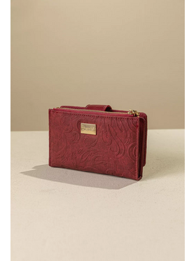 Πολυθέσιο Πορτοφόλι με Γλώσσα Μεσαίου Μεγέθους