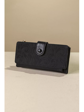 Πολυθέσιο Πορτοφόλι με Γλώσσα Μεγάλου Μεγέθους