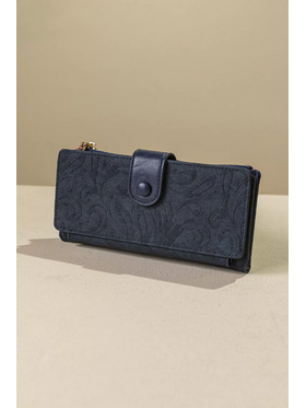 Πολυθέσιο Πορτοφόλι με Γλώσσα Μεγάλου Μεγέθους