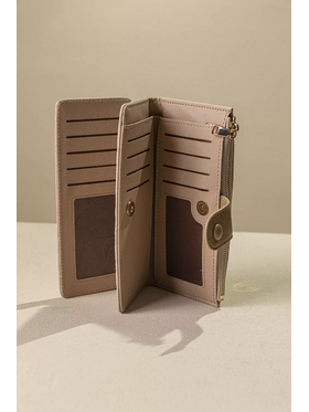 Πολυθέσιο Πορτοφόλι με Γλώσσα Μεγάλου Μεγέθους