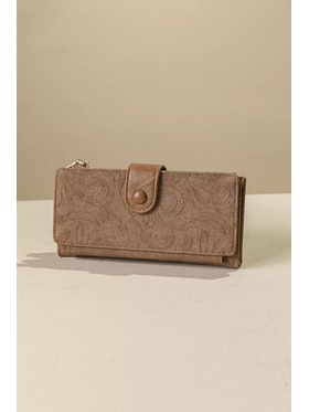 Πολυθέσιο Πορτοφόλι με Γλώσσα Μεγάλου Μεγέθους