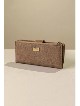 Πολυθέσιο Πορτοφόλι με Γλώσσα Μεγάλου Μεγέθους