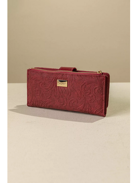 Πολυθέσιο Πορτοφόλι με Γλώσσα Μεγάλου Μεγέθους