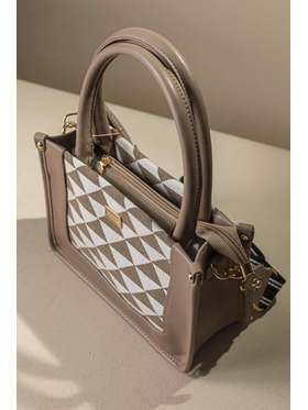 Τετράγωνη Υφασμάτινη Τσάντα