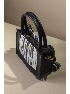 Τετράγωνη Υφασμάτινη Τσάντα