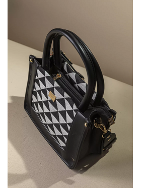 Τετράγωνη Υφασμάτινη Τσάντα