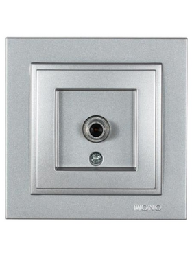 Πριζα tv Satellite Τερματικη Ασημι