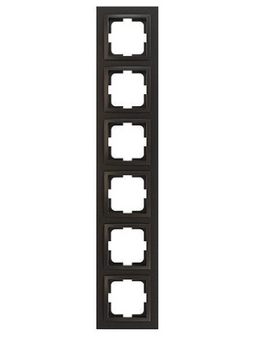 Πλαισιο 6 Θεσεων Μαυρο