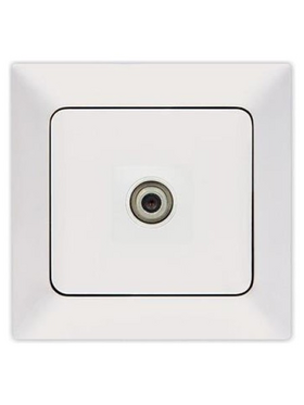 Πριζα tv f Connector Λευκη