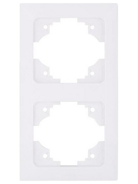 Πλαισιο 2 Θεσεων Λευκο Καθετο