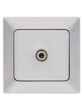 Πριζα τv f Connector Νικελ mat