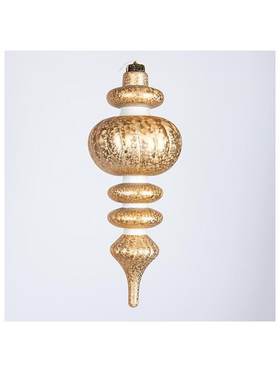 Πλαστικο Στολιδι, Ασπρο Σαμπανι, 31cm