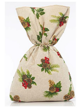 Σακος Μπεζ, με Γκι, 34x47cm