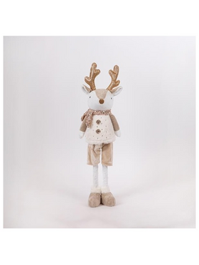 Αντρας Ταρανδος, με Σαμπανι  Ρουχα, 47cm