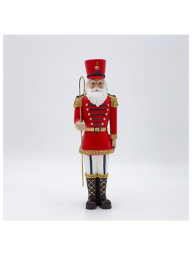 Στρατηγος Πολυρεζιν, με Ραβδι, Κοκκινος, 28.5cm