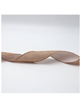 Κορδελα ροζ Χρυσο, 6.30cm, 10m