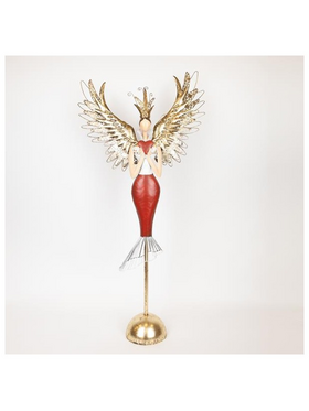 Μεταλλικη Πριγκιπισσα με Κοκκινη Καρδια, 90.17cm