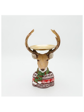 Ταρανδος Πολυρεζιν, με Πιατελα, 16.5x26cm