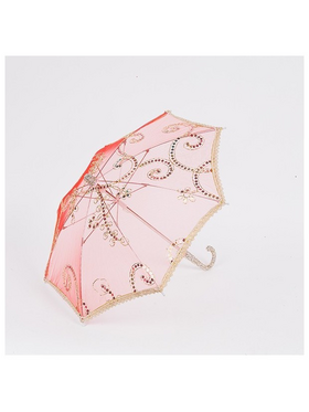 Ομπρελα, Κοκκινη Οργαντζα, 41cm