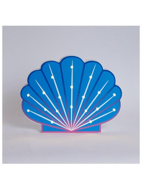 Κοχυλι Ξυλινο, Φωτιζομενο, 25x19x2,8cm