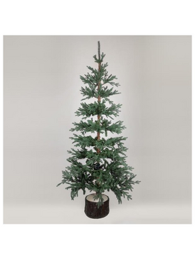 Δεντρο Δανια, pe kai Pvc, με Ξυλινο Κορμο στη Βαση, 210cm