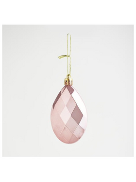 Πλαστικα Διαμαντια, ροζ Χρυσο, σετ 6 Τμχ, 8cm